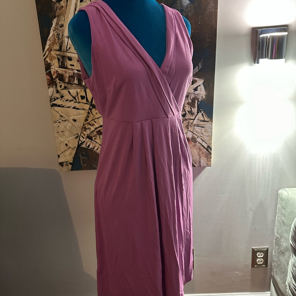 Ann Taylor Pink Sleeveless Dress